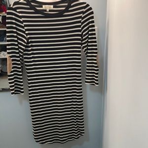 Monteau Striped XS mini dress